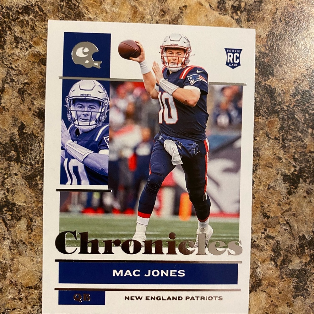Mac jones rookie card